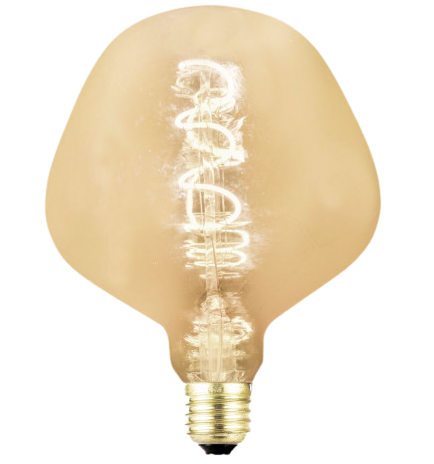 Lâmpada GMH P130 Filamento Spiral Âmbar Bivolt 2200K LP130-S-4W