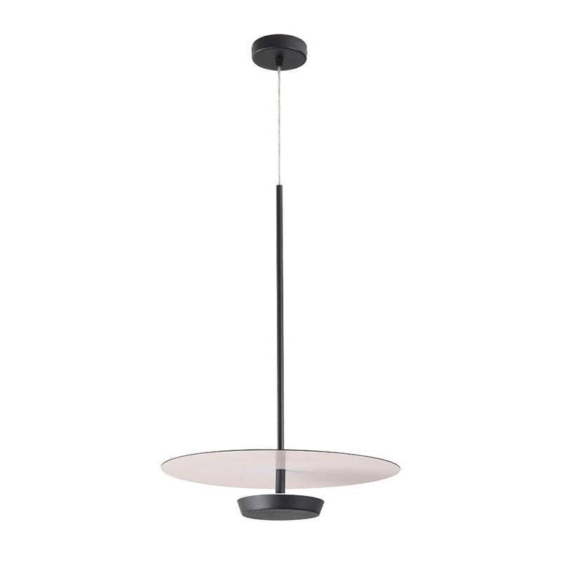 Pendente Nordecor Dolla 18 watts 3000K Preto Ø400x600mm 2523
