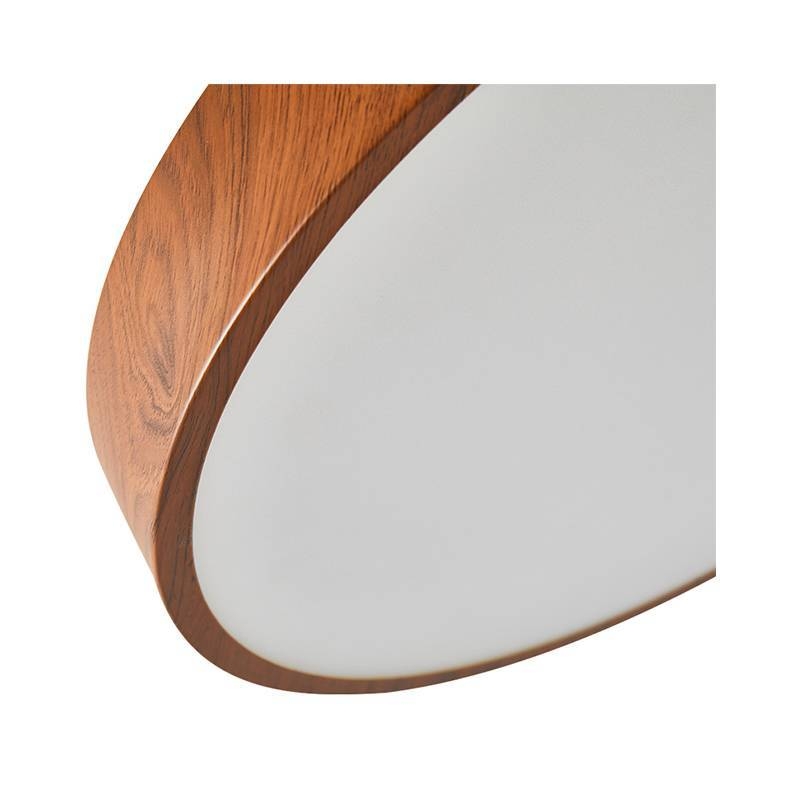 Pendente Nordecor Oris 24 watts Imbuia 3000K Bivolt Ø400mm 2454