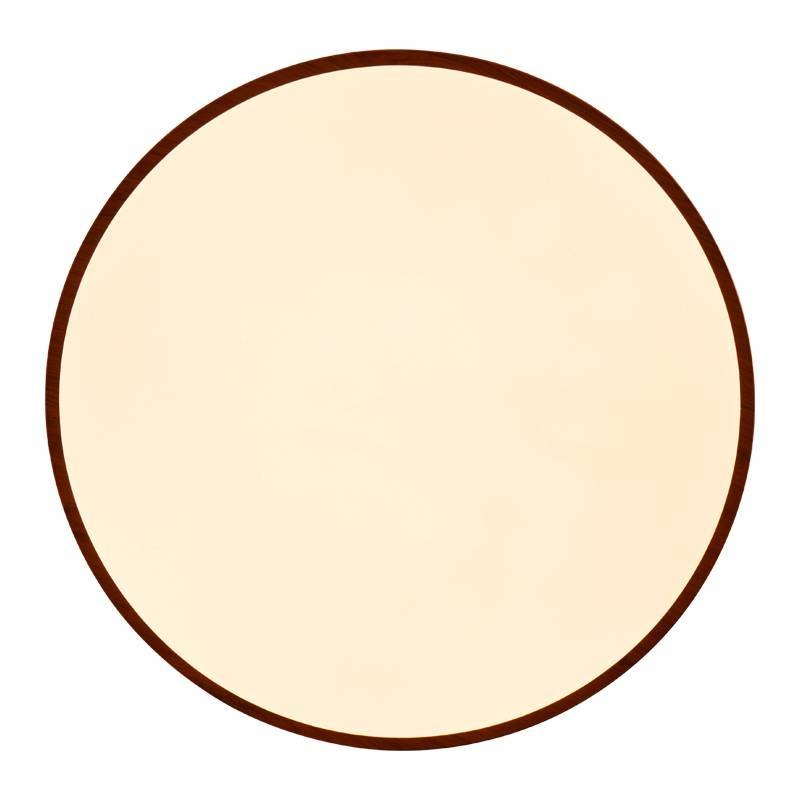 Pendente Nordecor Oris 36 watts Imbuia 3000K Bivolt Ø600x50mm 2455