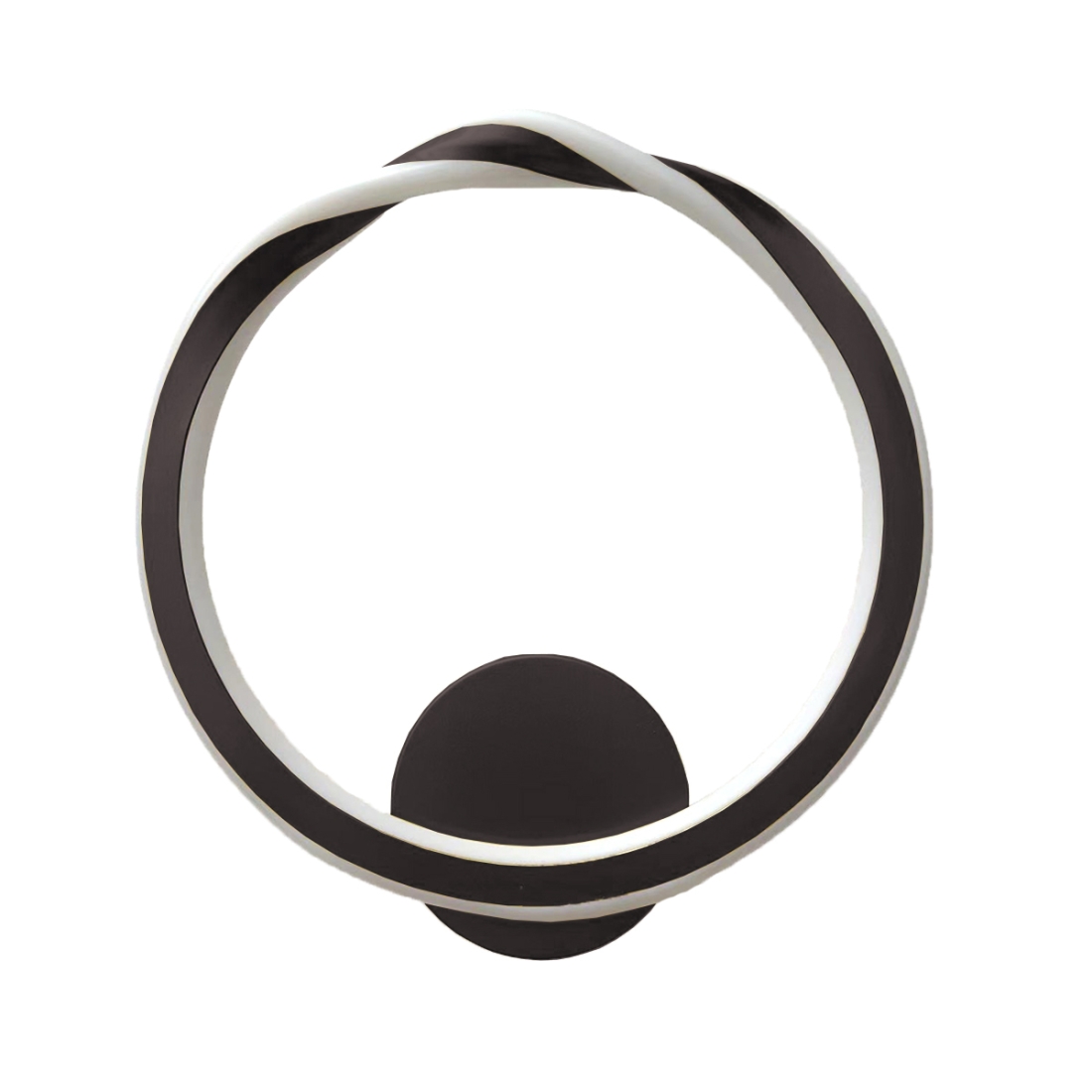 Plafon GMH Antares Preto 40 watts 3000K Bivolt 300X300X30mm PL-ANTARES-30-PRETO