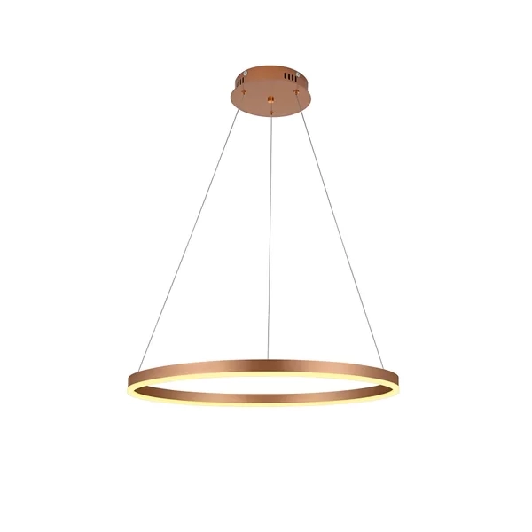 Pendente GMH Cosmos Cobre 38 watts 3000K Bivolt Ø600mm P-COSMOS-60-COBRE