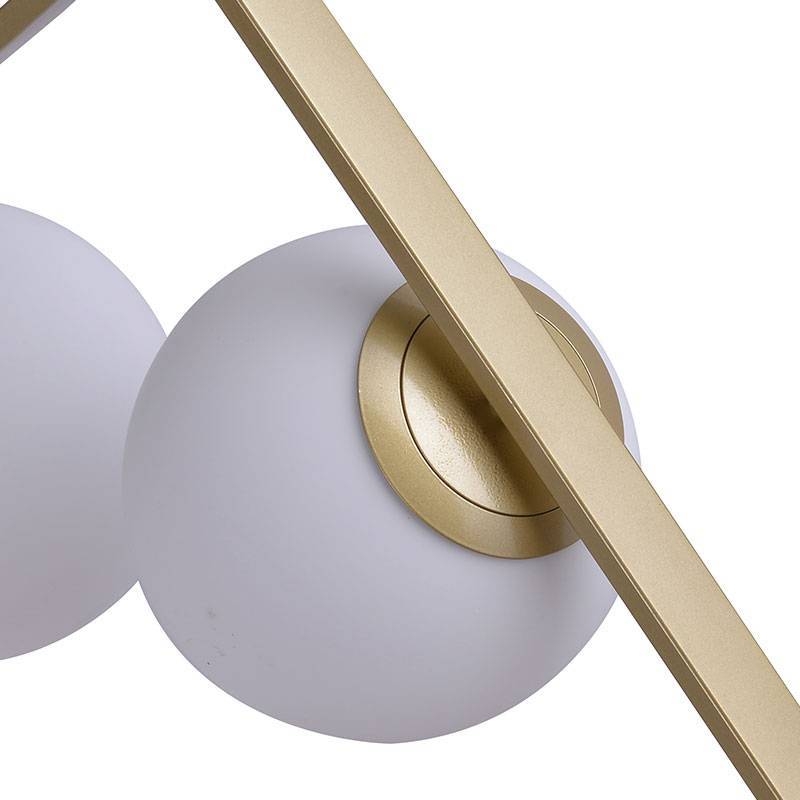 Pendente Nordecor Ibba 3L E27 Dourado 350x600mm 2298