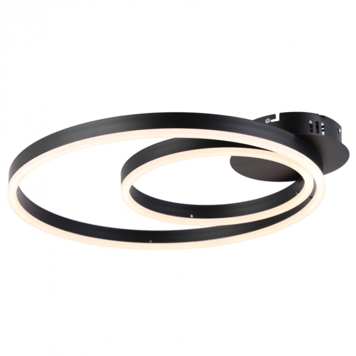 Pendente Skylight Hypnosis Preto 50 watts 3000K Ø500+300mm Bivolt SKY-3077PT