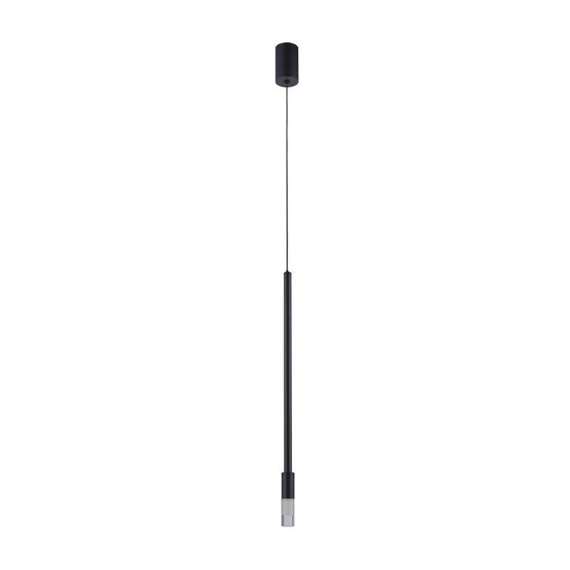 Pendente Nordecor Nima 3 watts 3000K Preto Ø25x500mm 2678