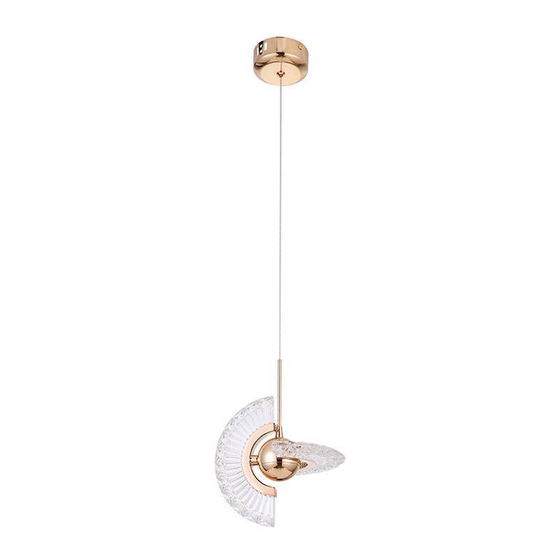 Pendente Nordecor Goud 4 watts Dourado 3000K Bivolt Ø180mm 2415