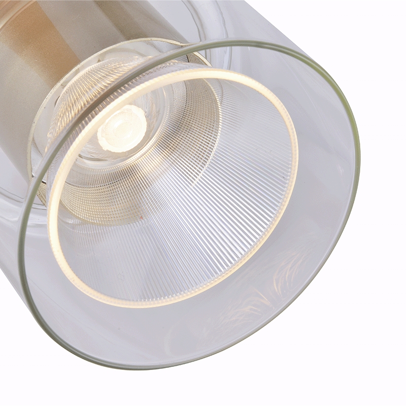 Pendente Nordecor Roz 10 watts 3000K Dourado Fosco Ø98x160mm 2698