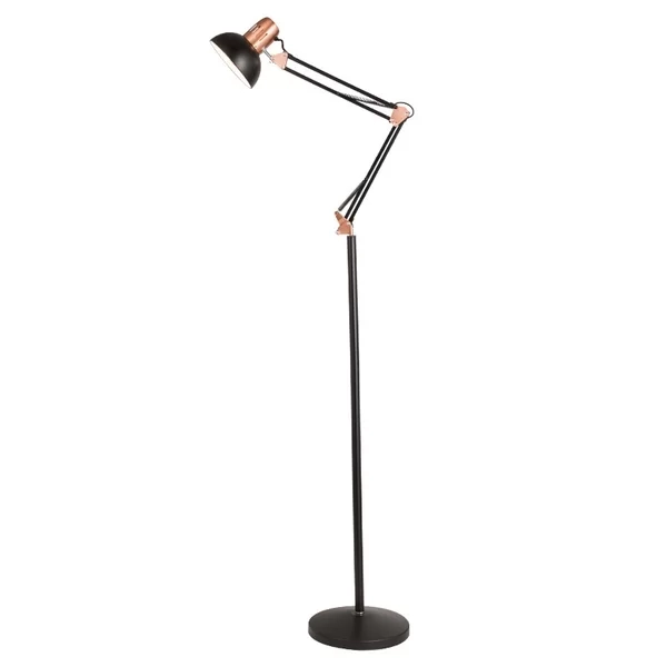 Luminária de Piso GMH Office Deluxe Preto 1L E27 1900X185mm Bivolt LOD-PRETO