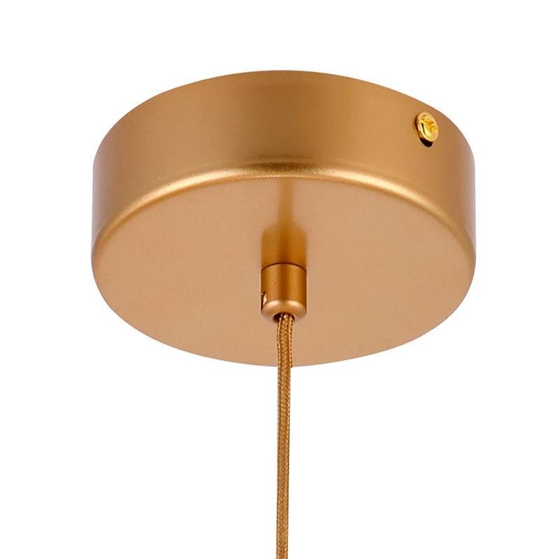 Pendente Nordecor Mya Dourado 3 watts 3000K Bivolt 140x100mm 2411