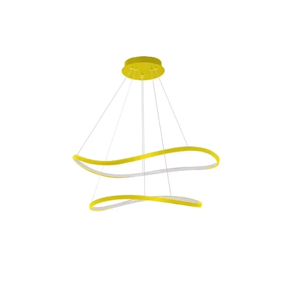 Pendente GMH Oceano Dourado 85 watts 3000K Bivolt Ø800/Ø600mm P-OCEANO-140-GOLD