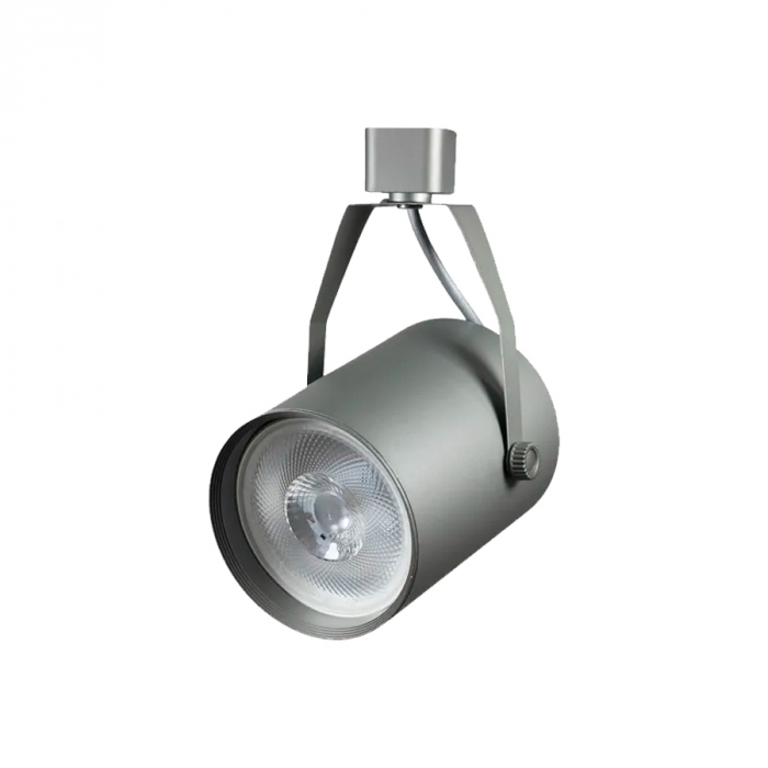 Spot Skylight Usual Silver p/ Trilho 1L PAR 30 E27  Alumínio e ABS Bivolt Ø78X220mm SKY-013SL