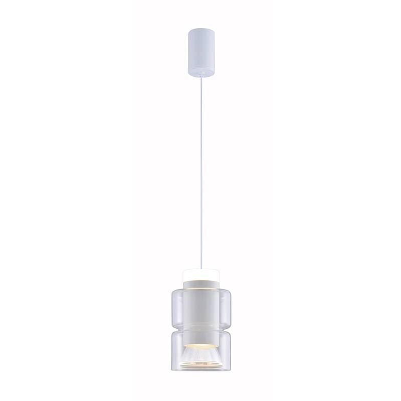 Pendente Nordecor Roz 10 watts 3000K Branco Ø98x160mm 2696