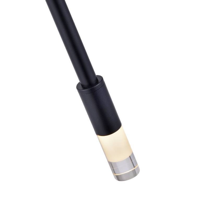 Pendente Nordecor Nima 3 watts 3000K Preto Ø25x500mm 2678