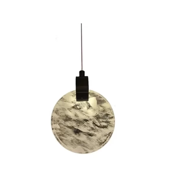Pendente GMH Black Moon Preto 3 watts 3000K Bivolt P-BLACK-MOON