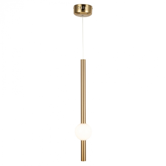 Pendente Skylight Single Balance Dourado e Branco 12 watts 120Ø600mm SKY-3042