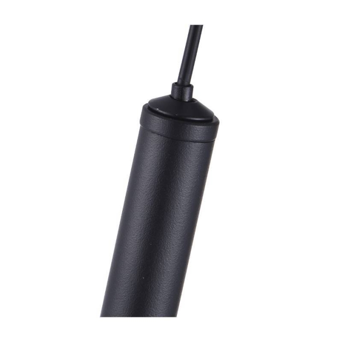 Pendente Nordecor Nima 3 watts 3000K Preto Ø25x500mm 2678