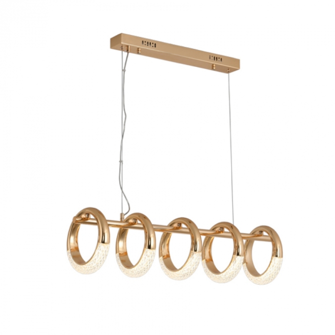 Pendente Skylight Diamond Rose Gold 50 watts 3000K Bivolt 800X210X210mm SKY-3098