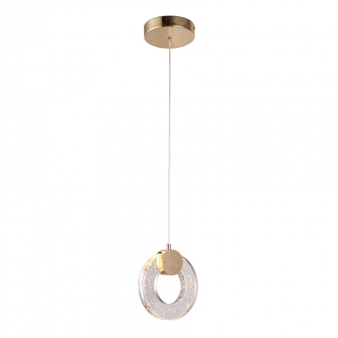 Pendente Skylight Cane Dourado 10 watts 3000K Bivolt Ø150X150mm SKY-4001DO