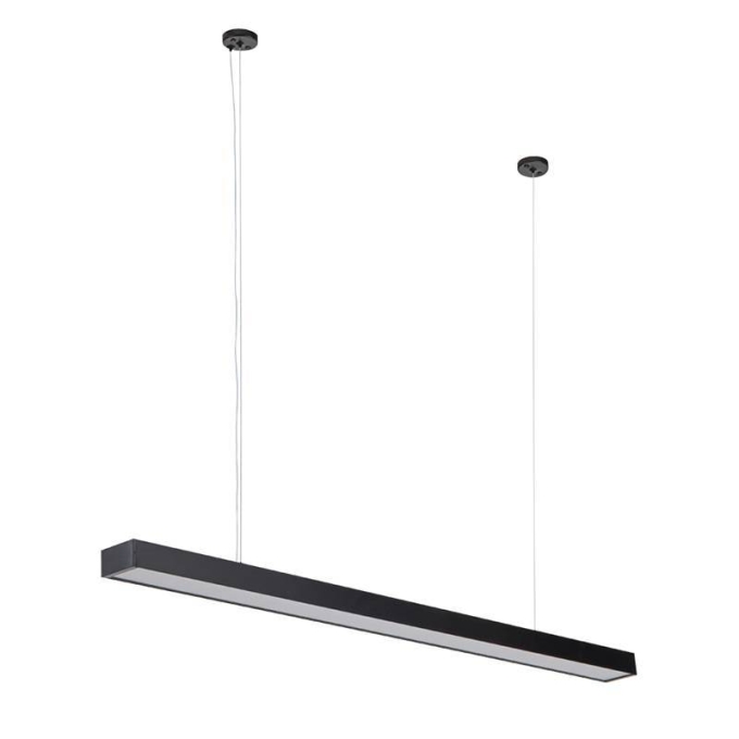 Pendente Nordecor Otan 24 watts 3000K Preto 1200x40x70mm 2260