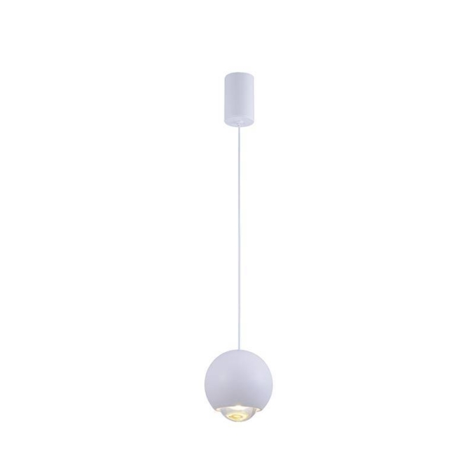 Pendente Nordecor Muna 7 watts 3000K Branco Ø100mm 2699
