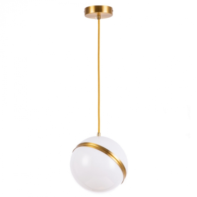 Pendente Skylight Glam Balance Dourado e Branco 1L E27 25 watts Ø200mm SKY-90/20