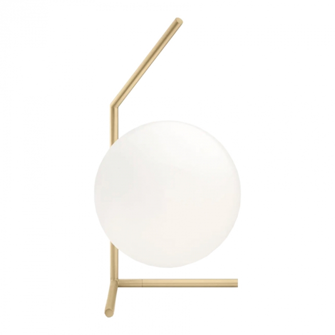 Abajur Skylight Mystic Dourado e Vidro Leitoso 1L E27 Bivolt 390X212X212mm SKY-3081AB