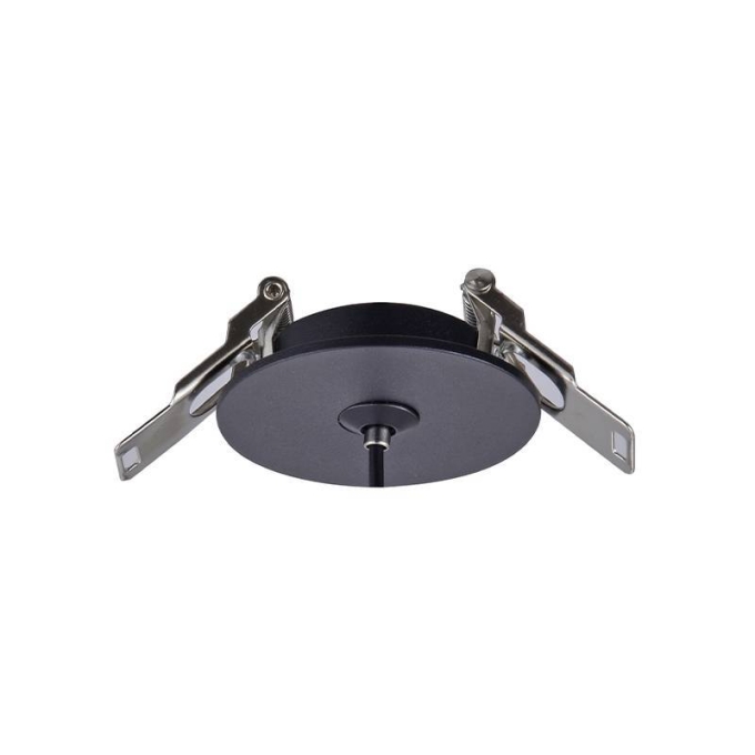 Pendente Nordecor Lana Canopla de Embutir 3 watts 3000K Preto Ø25x350mm 2691