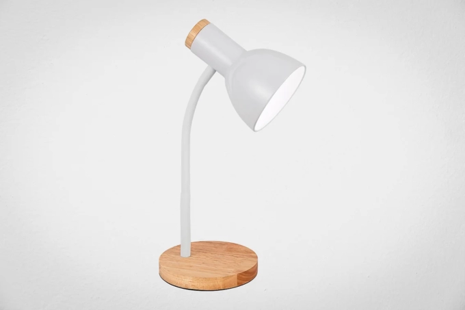 Luminária de Mesa GMH Orion Branco 1L E27 410X170mm Bivolt LD-ORION-BRANCO