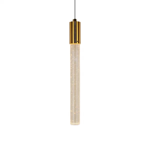 Pendente GMH Nix Dourado 3 watts 3000K Bivolt P-NIX-GOLD