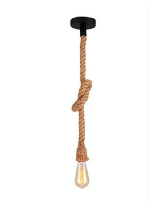 Pendente GMH Doca Natural 1L E27 P-DOCA