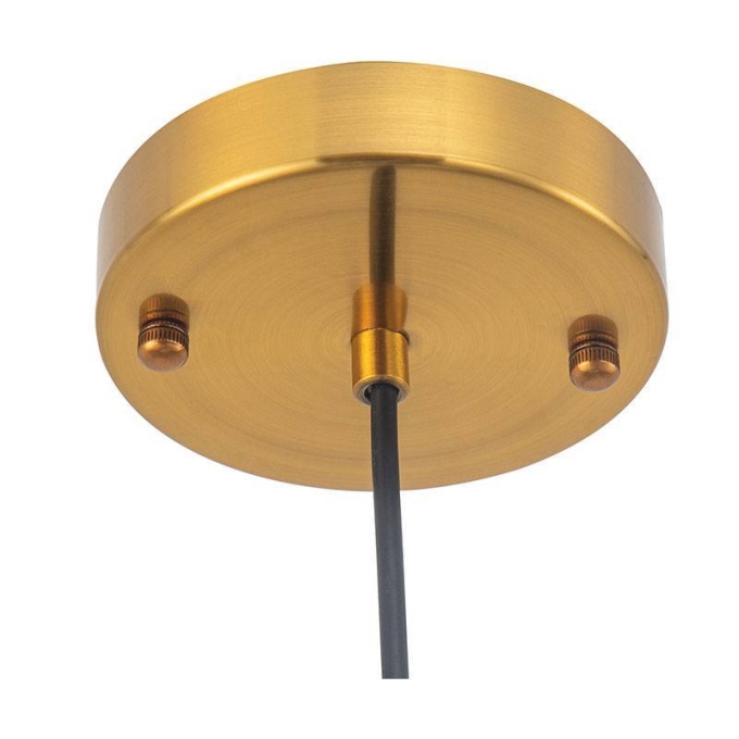 Pendente Nordecor Romai Desa 4L G9 Dourado 500x120mm 2274