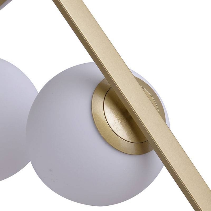 Pendente Nordecor Ibba GR 3L E27 Dourado 295x650mm 2300