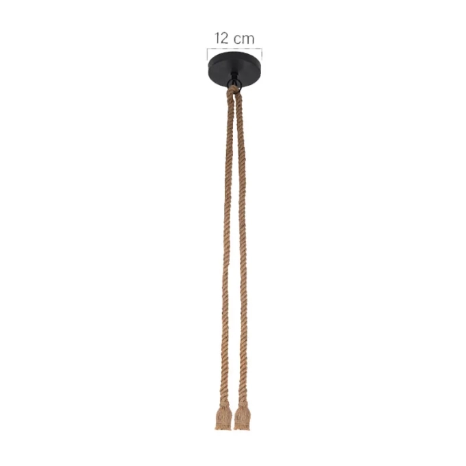 Pendente GMH Doca Natural 2L E27 P-DOCA-DUPLO