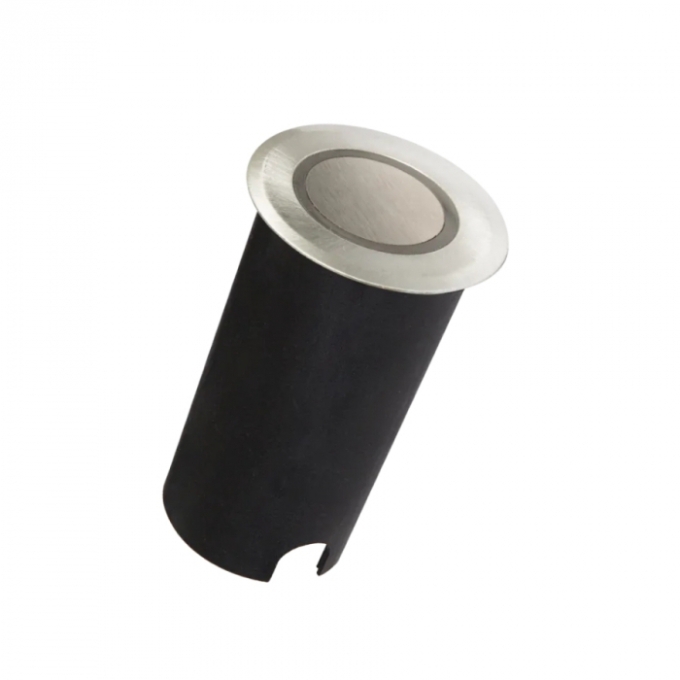 Balizador de Solo Romalux Inox Plus Prata 1,8 watts 2700K 120° IP66 10107