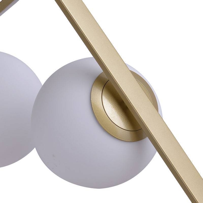 Pendente Nordecor Ibba 3L E27 Dourado 350x600mm 2298