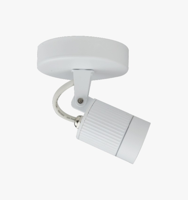 Spot Led Externo Romalux Branco 7 watts 2700K 30° 84X117X200mm IP66 Bivolt 30032A