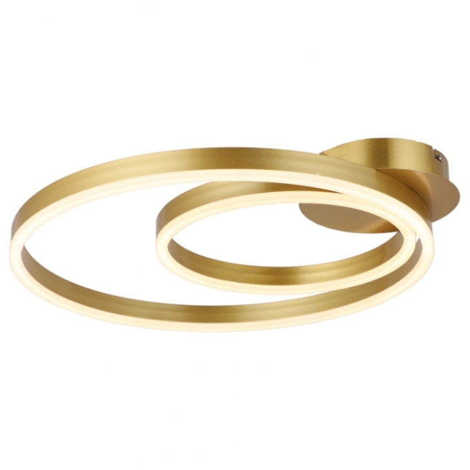 Pendente Skylight Hypnosis Dourado 50 watts 3000K Ø500+300mm Bivolt SKY-3077DO