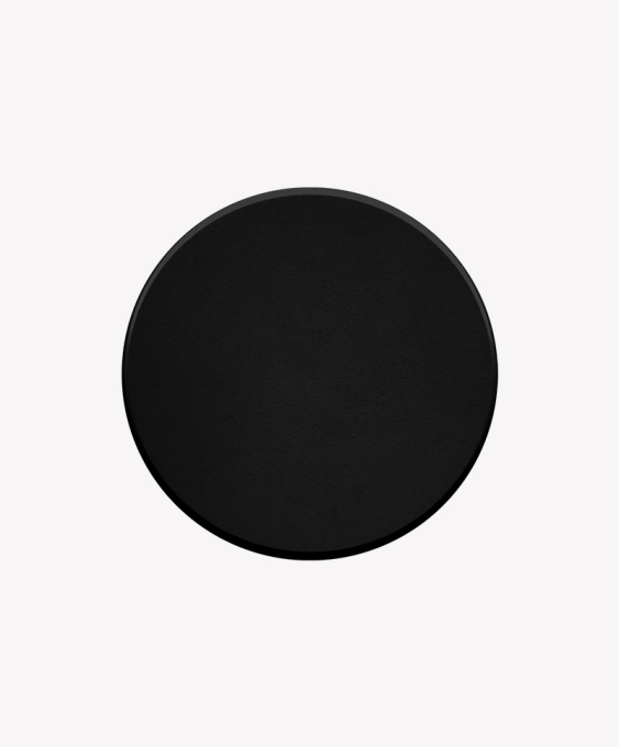 Arandela Opus Eclipse 12 Watts 3000K Preto IP65 Ø160mm OPS 81737