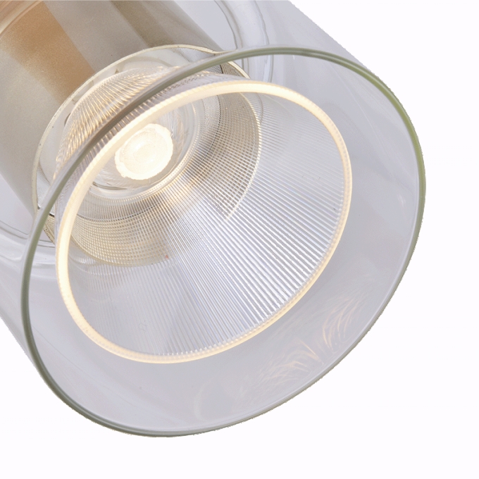 Pendente Nordecor Roz 10 watts 3000K Dourado Fosco Ø98x160mm 2698