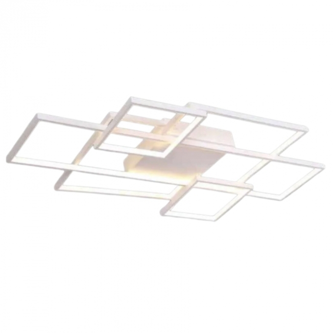 Plafon Skylight Puzzle Branco 140 watts 3000K Bivolt 1100X600X100mm SKY-3071