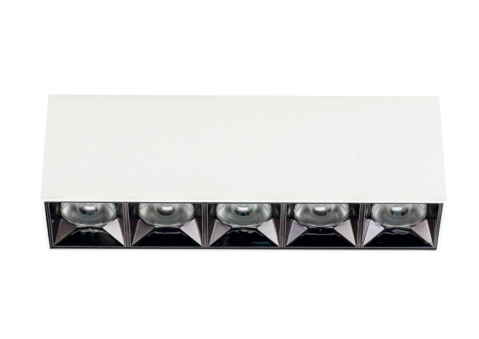 Mini Wall Washer Sobrepor Romalux 20 watts 24° 2700K IP20 190x66x42mm 80221