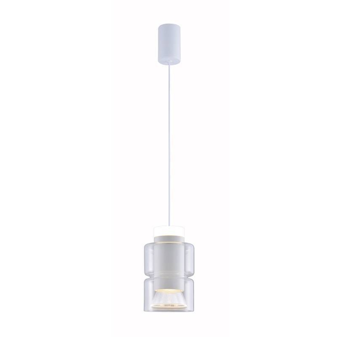Pendente Nordecor Roz 10 watts 3000K Branco Ø98x160mm 2696