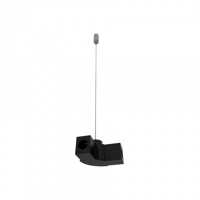Junção para Perfil L Newline Sistema Linear Aéreo Fit15 42x42x18mm Cabo 5 metros SA15000X