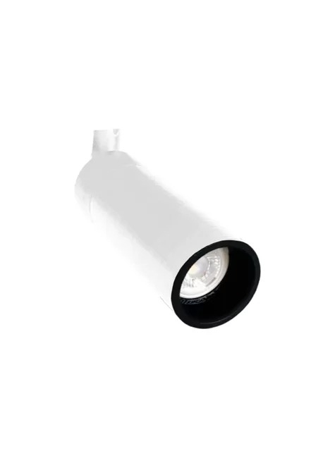 Spot para Eletrocalha Moon Tube MR16 Branco com Recuo Preto 60x115mm 1011171