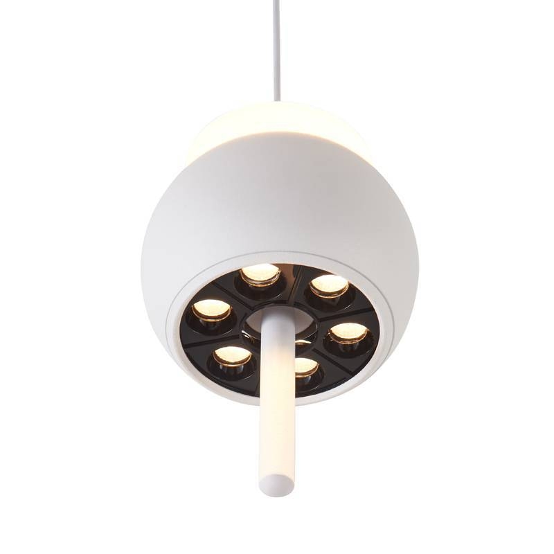 Pendente Nordecor Oliwa 10 watts 3000K Branco Ø95x155mm 2805