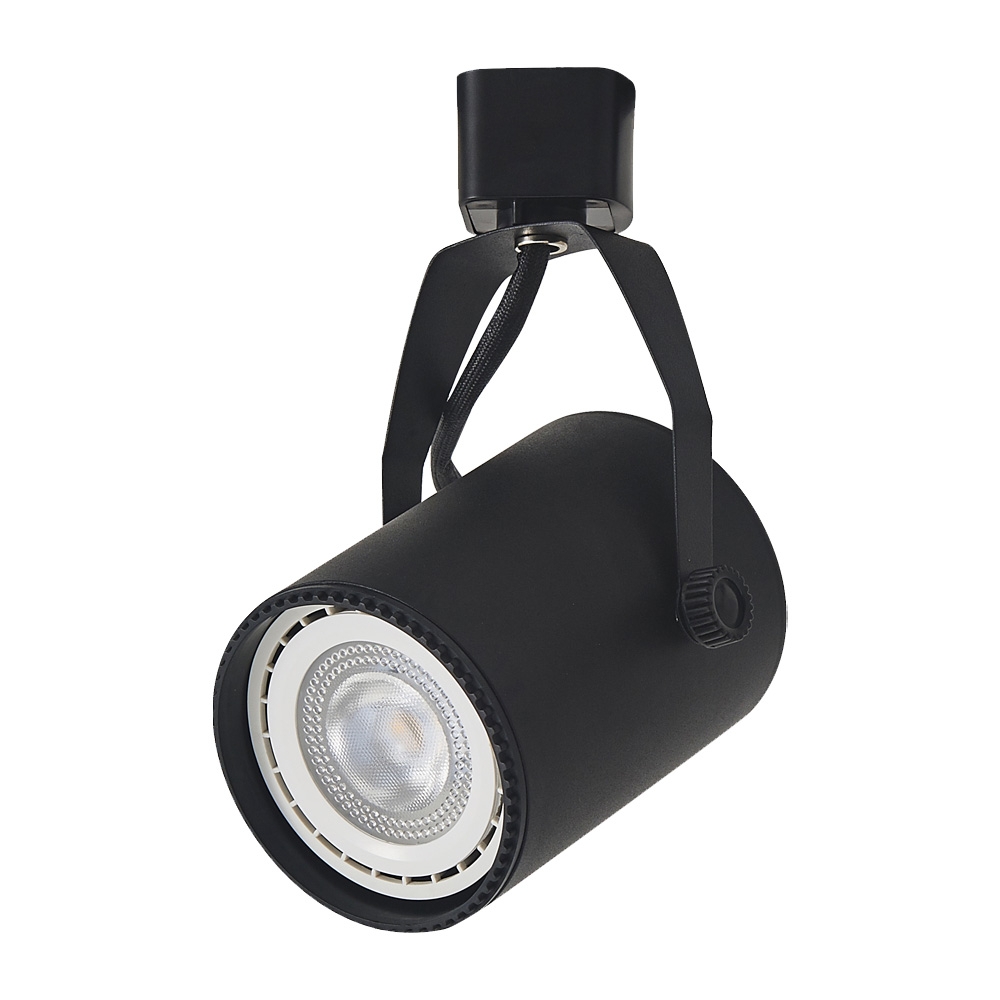 Spot para Trilho Nordecor Lille Preto AR70 Ø78x118mm 6033
