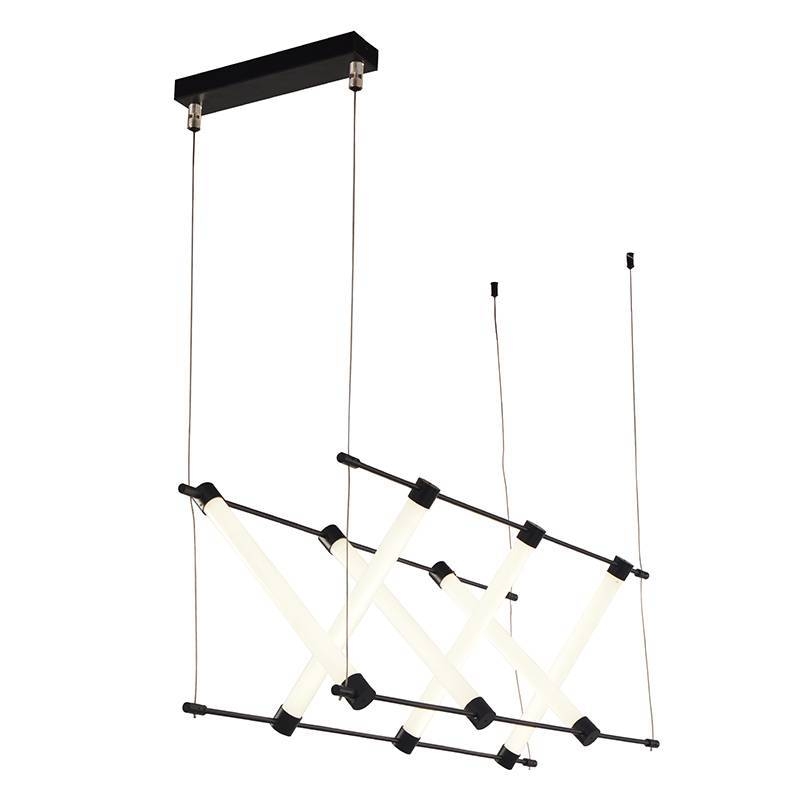 Pendente Nordecor Juli 54 watts 3000K Preto 400x920mm 2731