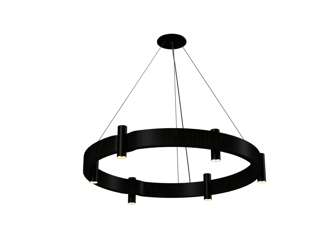 Pendente Accord Flow 12L GU10 MR11 Ø600x135mm 1497
