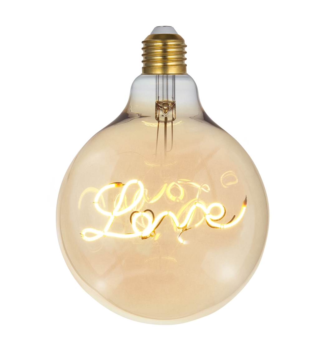 Lâmpada GMH Love Pendente 4 watts Bivolt 2200K LG125LOVEP-4W