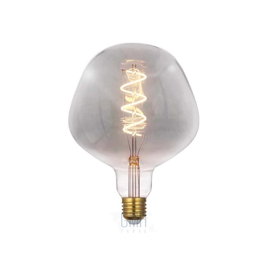 Lâmpada GMH P130 4 watts Spiral Fumê Bivolt 2200K LP130FUME-S-4W